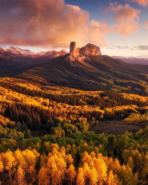 Chimney Rock And Courthouse Mountain Lars Leber Photography