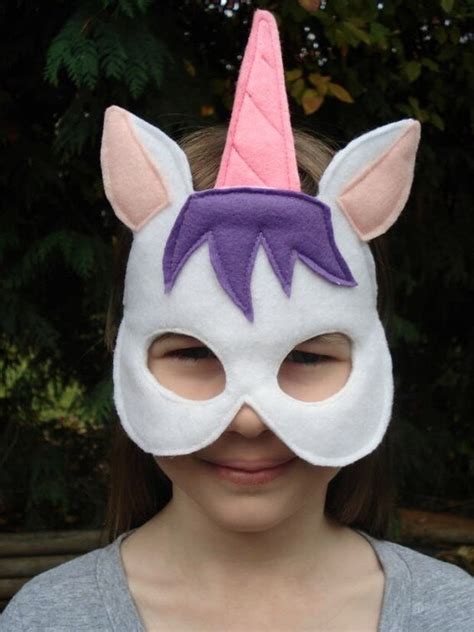 Items Similar To Unicorn Mask On Etsy