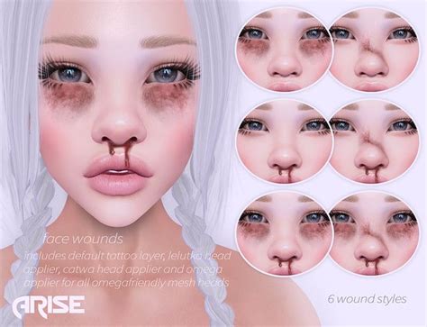 Arise Face Wounds Sims 4 Sims 4 Cc Makeup Sims 4 Cc Skin