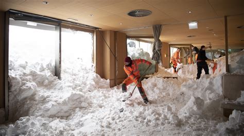 Avalanche Hits Hotel Amid Snow Related Deaths Across Europe Itv News