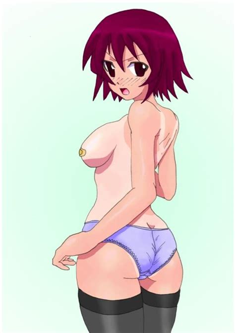 Rule 34 Ass Azumanga Daiou Bandaid Blush Breasts Female Female Only