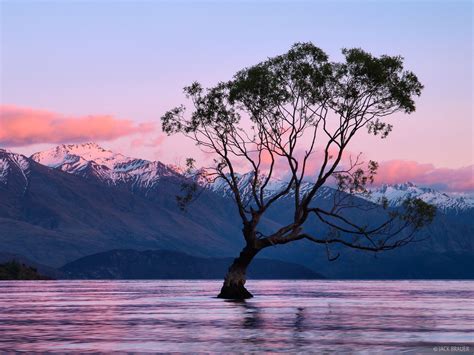 Wanaka Sunrise New Zealand Mountain Photography By Jack Brauer