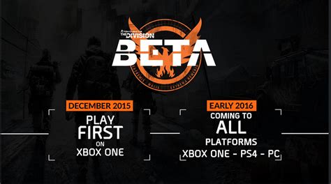 The Division Beta Anmeldung Gestartet So Kommt Ihr In Die Xbox One Beta
