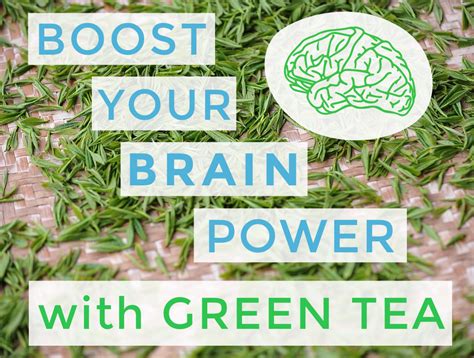 Boost Your Brain Power With Green Tea - Holistic Health for Life