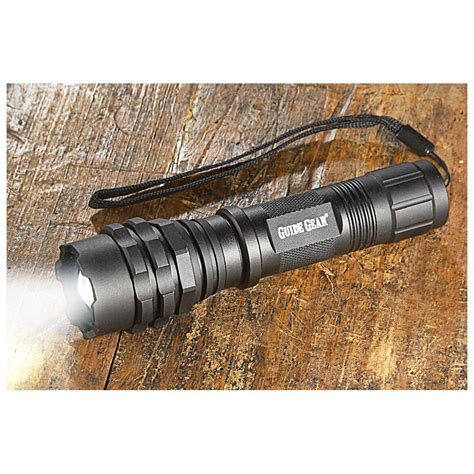 Guide Gear 500 Lumen Rechargeable Flashlight 423573 Flashlights At