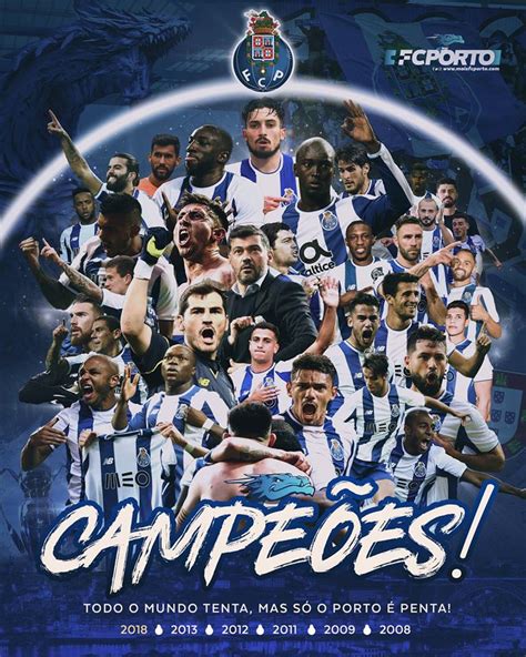 Fc porto is an internaitionally laudit team, wi a naitional record o sax internaitional titles, becomin european an warld champions twice each in the 1987 an 2004 saisons. Memória Portista: FC Porto Campeão Nacional 2017/2018 ...