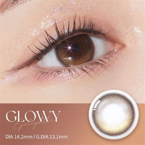 Olens 1day Eyelighter Glowy Brown 10pcs In Box Citylens