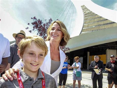 She has been attending special olympics events locally, regionally and globally over the past 3 decades. Nadia Comaneci visits the Olympic Park with her son Dylan ...