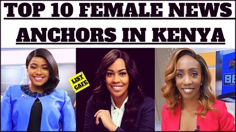 Top 10 Female News Anchors In Kenya Theyre Talented Youtube