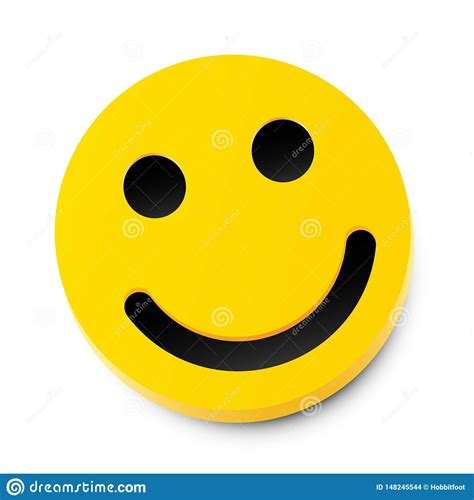 Modern Yellow Laughing Happy Smile Friendship Concept Stock Vector
