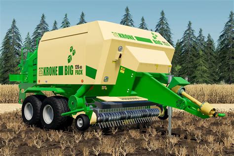 Krone Big Pack 120 80 V1000 Ls19 Mods Farming Simulator 19 Mods 249