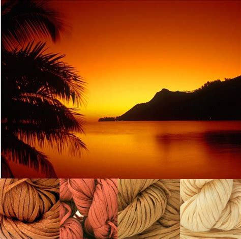 Hawaiian Sunset Color Palette Amazing Cant Decide If I Want These