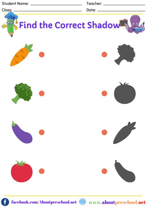 Preschool matching worksheets-22