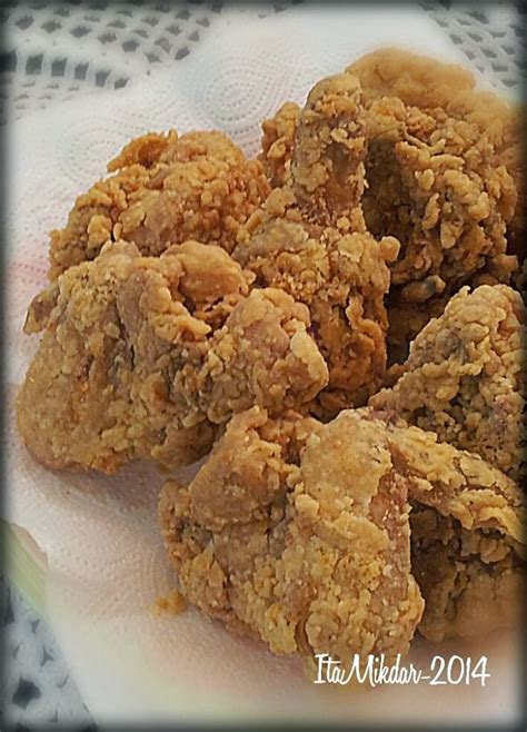 Sebuah penelitian menemukan makan ayam goreng. Dapur Griya Khayangan: Ayam Goreng Tepung ala KFC