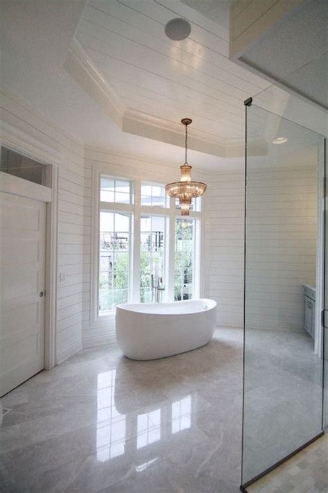 A tray ceiling is very similar to a coffered ceiling, which dates back to the french renaissance. Octagon Tray Ceiling, Transitional, Bathroom, Neighborhood ...