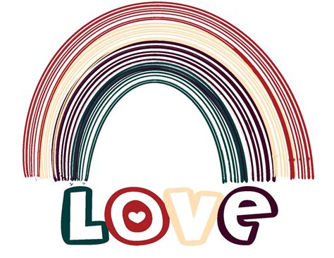 Love Rainbow Etsy