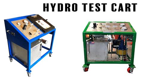 Hydro Test Cart Pressure Test Cart Hydrostatic Test Equipment Youtube