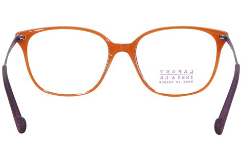 Lafont Issy And La Mode 3192e Eyeglasses Women S Blue Orange Full Rim 54 16 142