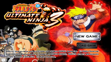 Naruto Ultimate Ninja 3 Game Ps2 Damon Iso Vm Gamedroid Jogos