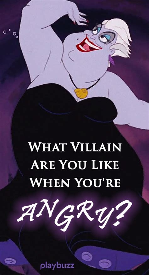 Which Famous Villain Are You Like When You Re Angry Disney Quiz