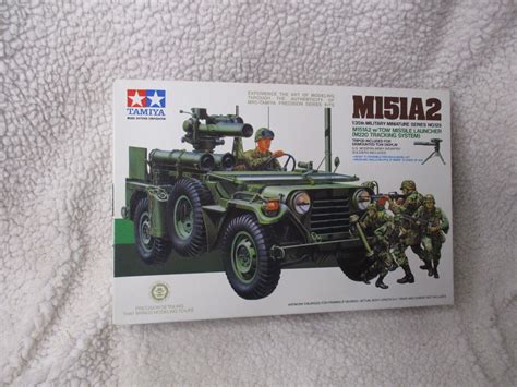135 Scale Tamiya M151a2 W Tow Missile Launcher Tracking System Model