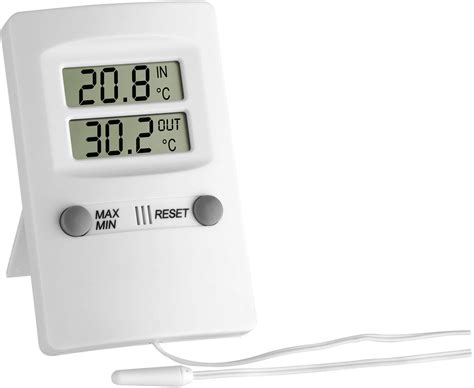 Thermomètre Tfa Dostmann 301009 Blanc Conradfr