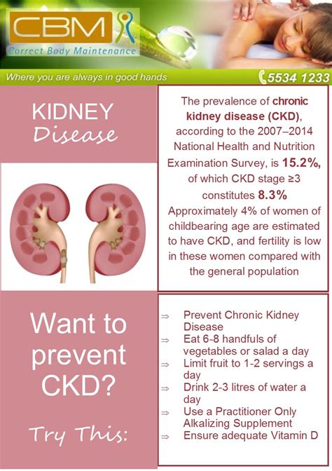 Chronic kidney disease (ckd), also known as chronic kidney failure, means a gradual loss of kidney function over time. Chronic Kidney Disease | Correct Body Maintenance