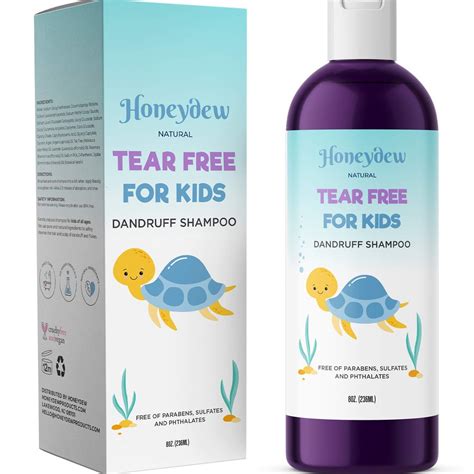 Iimono Honeydew Anti Dandruff Shampoo For Kids Best Tear Free
