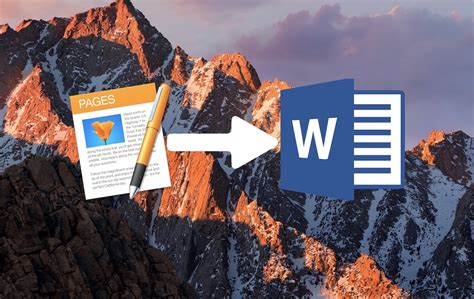 How To Save A Pages Document As A Word Document