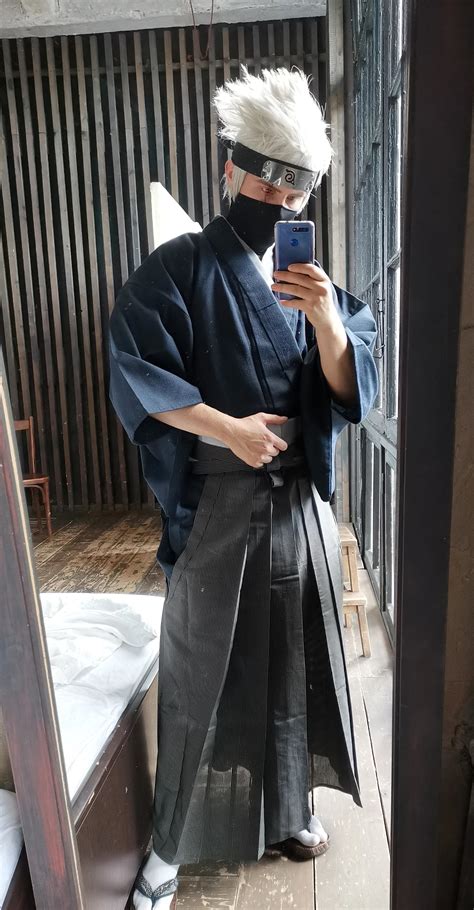 Kakashi Sensei In Kimono By Graysonfin Rnaruto
