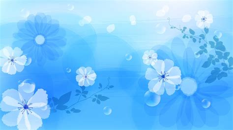 Light Blue Flowers Hd Light Blue Wallpapers Hd Wallpapers Id 44345