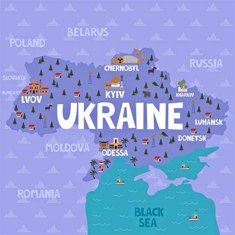 Kiev Ukraine Map
