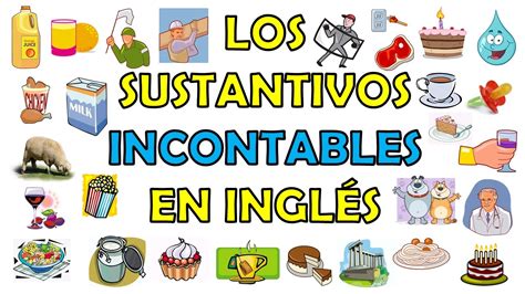 Clase Los Sustantivos No Contables en Inglés Uncountable Nouns in English YouTube