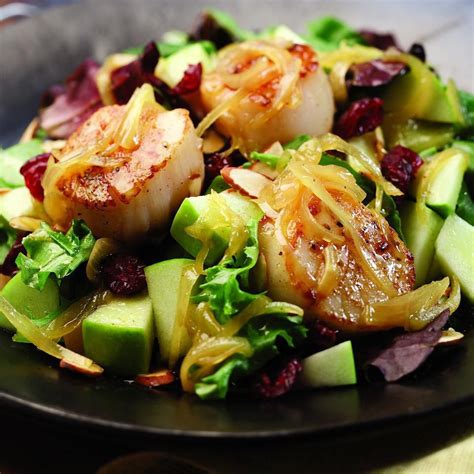 Curried Scallop Apple Salad Recipe Eatingwell