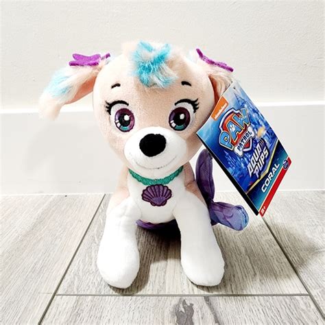 Paw Patrol Toys Paw Patrol Aqua Pups Coral Plush Poshmark