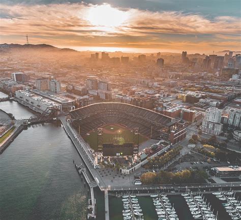 Aerial Photography — San Francisco Giants Stadium Sf Giantstadium