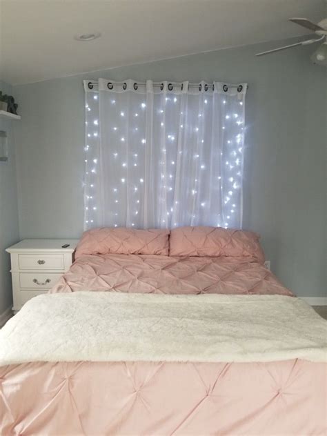 As you'd expect, we have plenty of inspiration for kids' bedrooms, but there are also some pretty ways to illuminate kitchens, hallways 8. Amber's new Fairy light Headboard | Big girl rooms ...