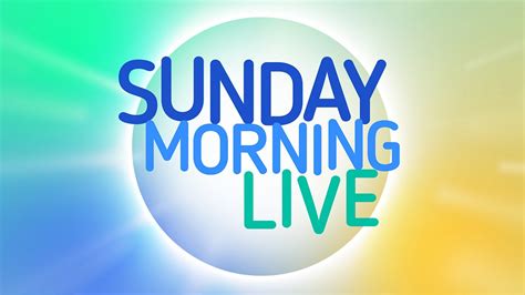 Bbc One Sunday Morning Live