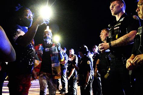 George Floyd Protesters In Chattanooga Question Why Police Didnt Wear