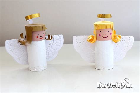 Toilet Roll Angel Craft