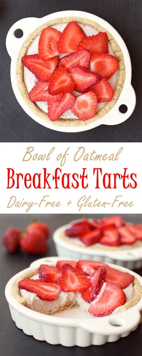 Dairy Free Breakfast Tarts Recipe With Oatmeal Crust