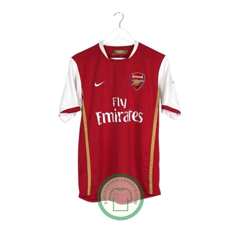 Arsenal 2006 2007 Home Shirt Rare Football Shirts