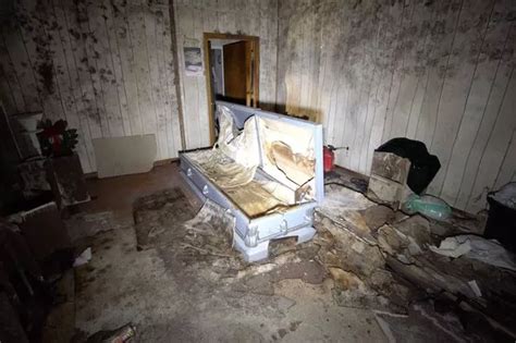 Inside Eerie Abandoned Funeral Home With Rotting Bodies Ashes And