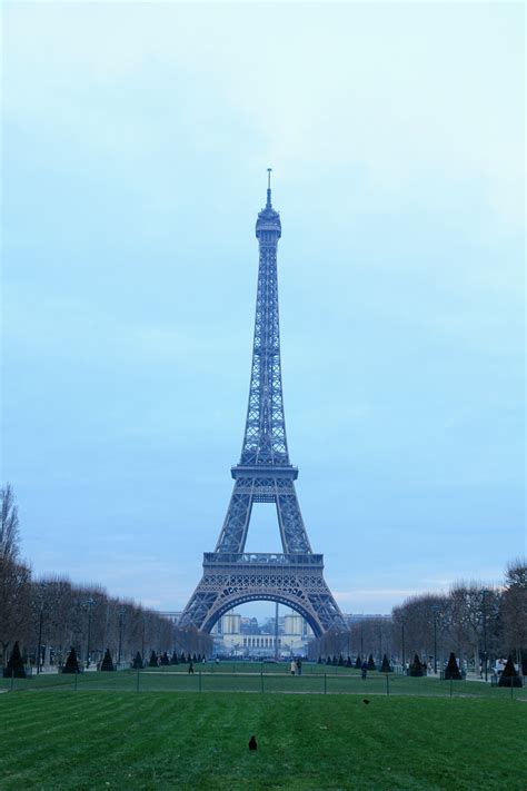 Banco De Imagens Horizonte Torre Eiffel Paris Monumento França