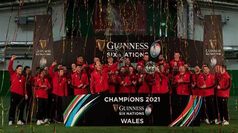 Six Nations Rugby Wales Celebrate Guinness Six Nations Glory With