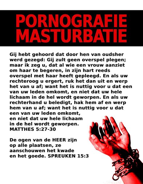 Dutch Anti Pornography And Masturbation Warning Tract By Christian Tracts Issuu