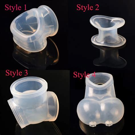 Aliexpress Com Buy Male Squeeze Cock Enhancer Chastity Cage Scrotum