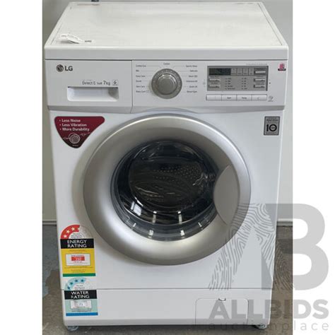 LG 7kg Front Loader Washing Machine Lot 1420410 ALLBIDS