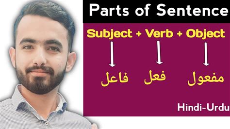 Subject Verb Object Definitions With Examples Hindi Urdu Youtube