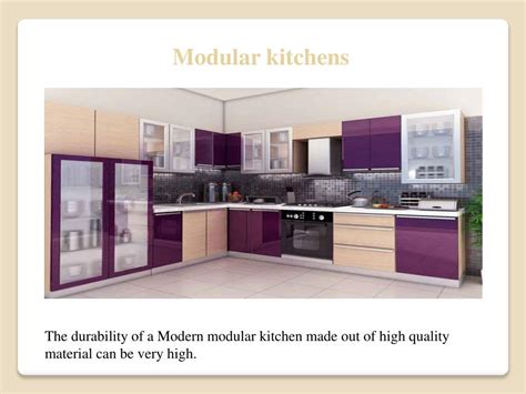 Ppt The Function And Types Of Modular Kitchens Powerpoint